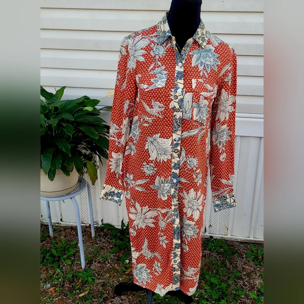 Jessica Simpson Lori Duster Shirt - Picture 12 of 12